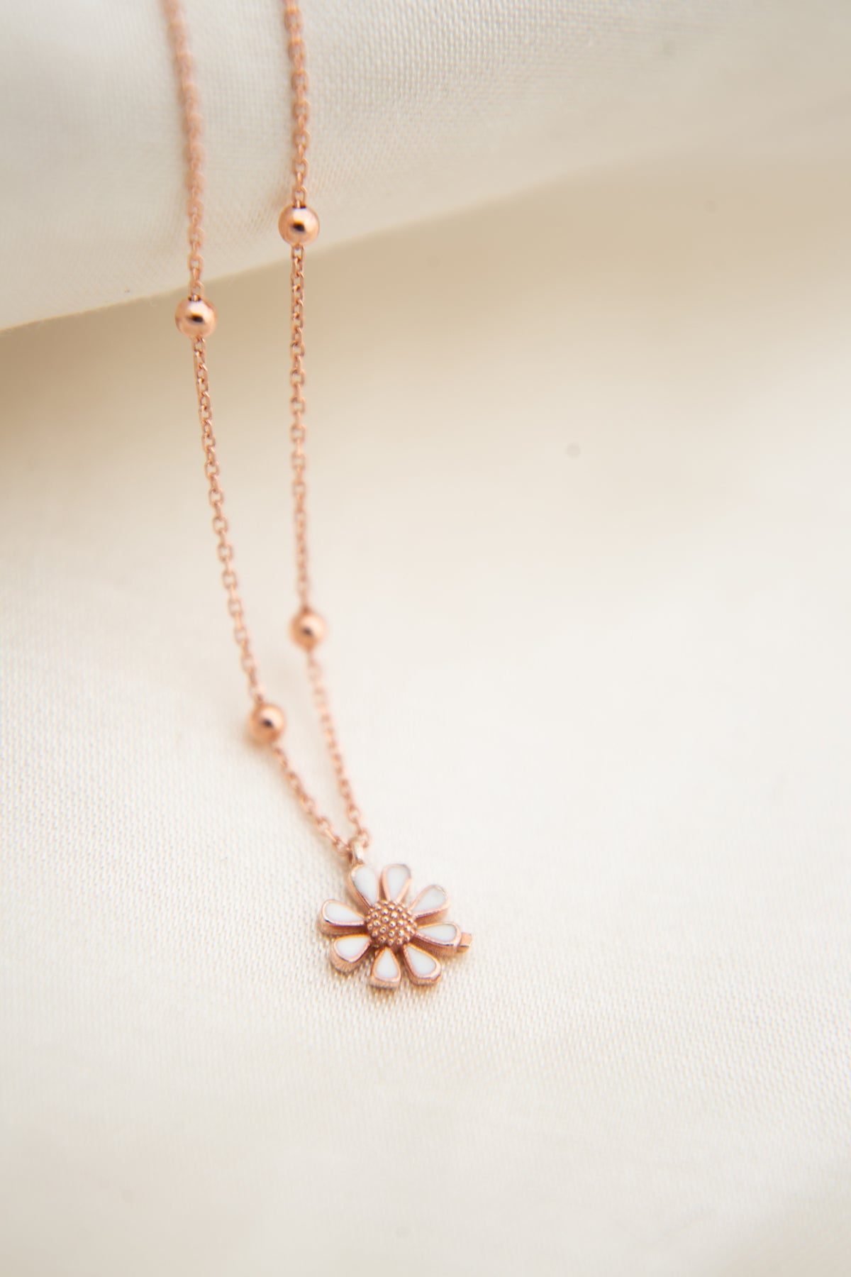 Collier en argent sterling 925 modèle Daisy pour femmes, vente en gros