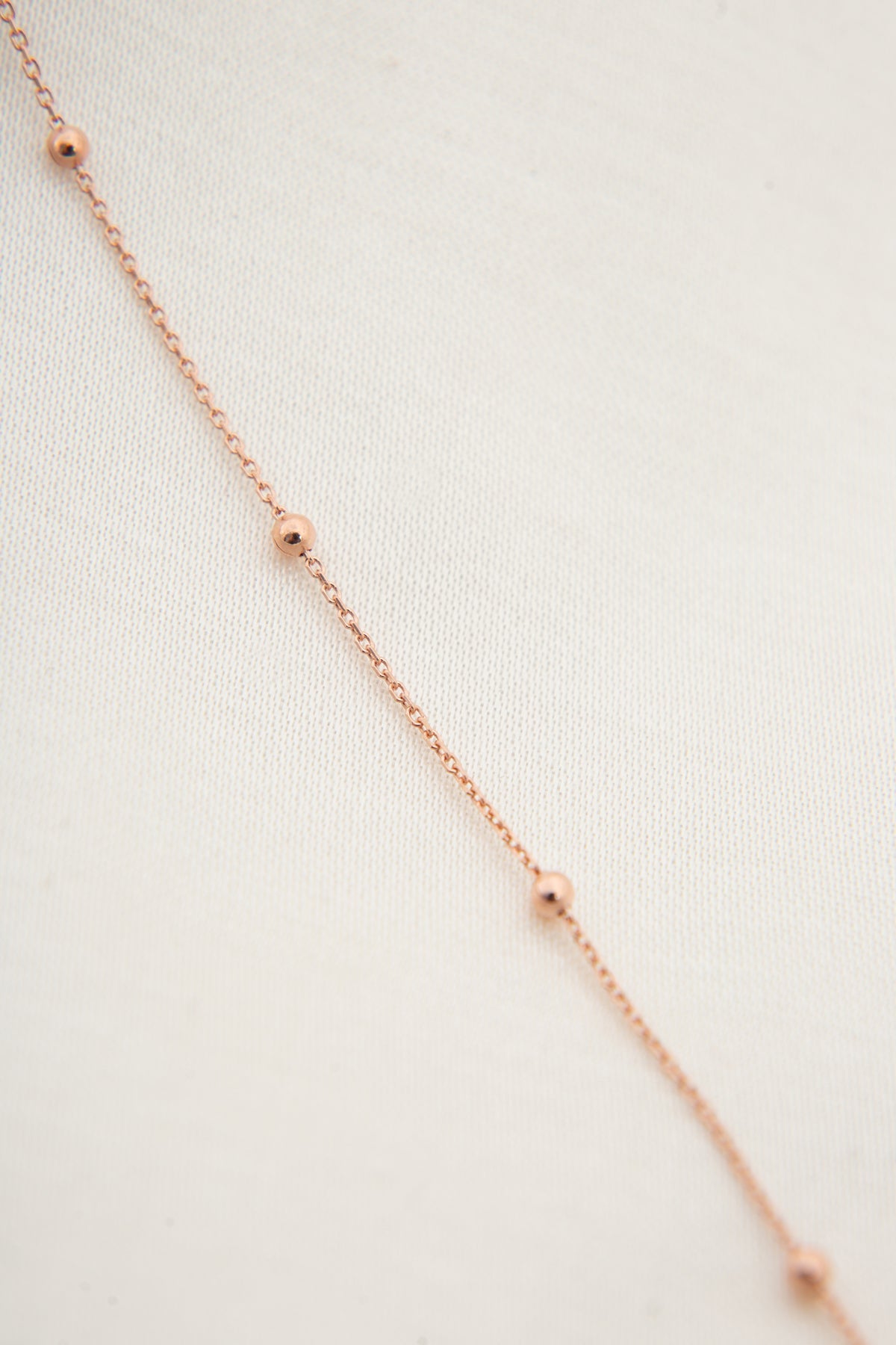 Wholesale Women's Rose Plated Top Chain Model 925 Sterling Silver Anklet