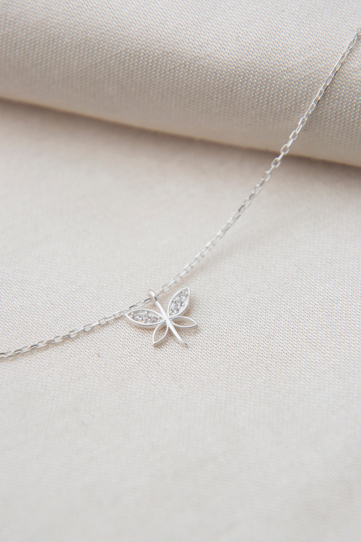 Wholesale Women's Dragonfly Model 925 Sterling Silver Anklet