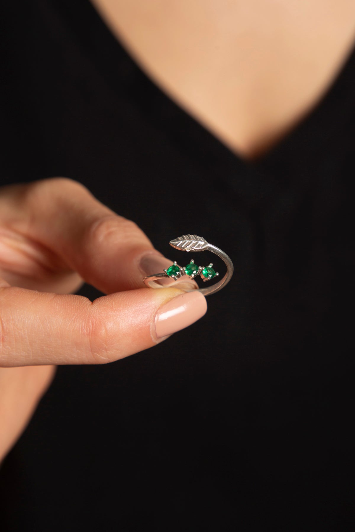 Wholesale Women's Branch Model 925 Sterling Silver Ring