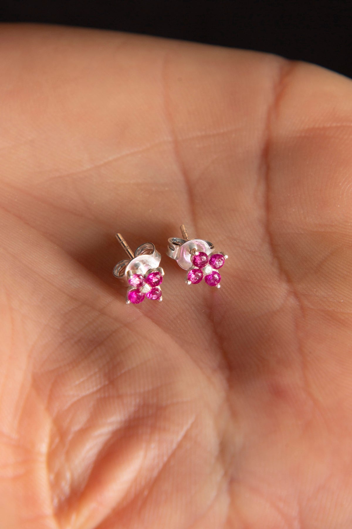 Boucles d'oreilles minimalistes en argent sterling 925 pour femmes, vente en gros