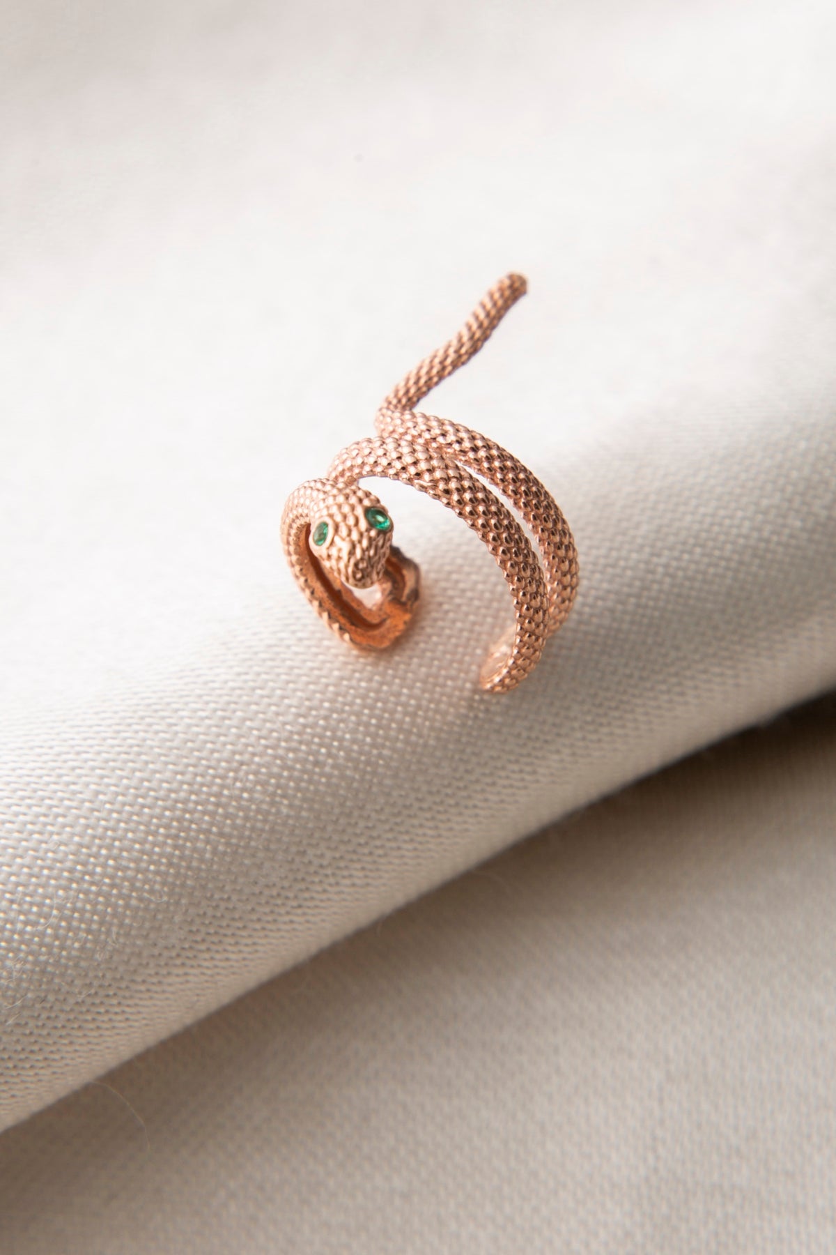 Wholesale Women's 925 Sterling Silver Snake Design Cartilage Earring