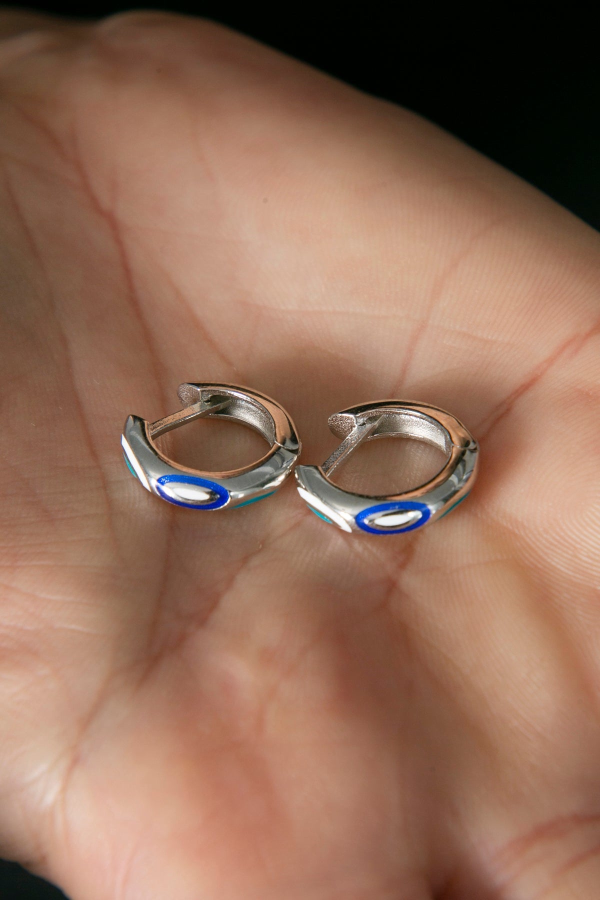 Wholesale Women's 925 Sterling Silver Hoop Earrings