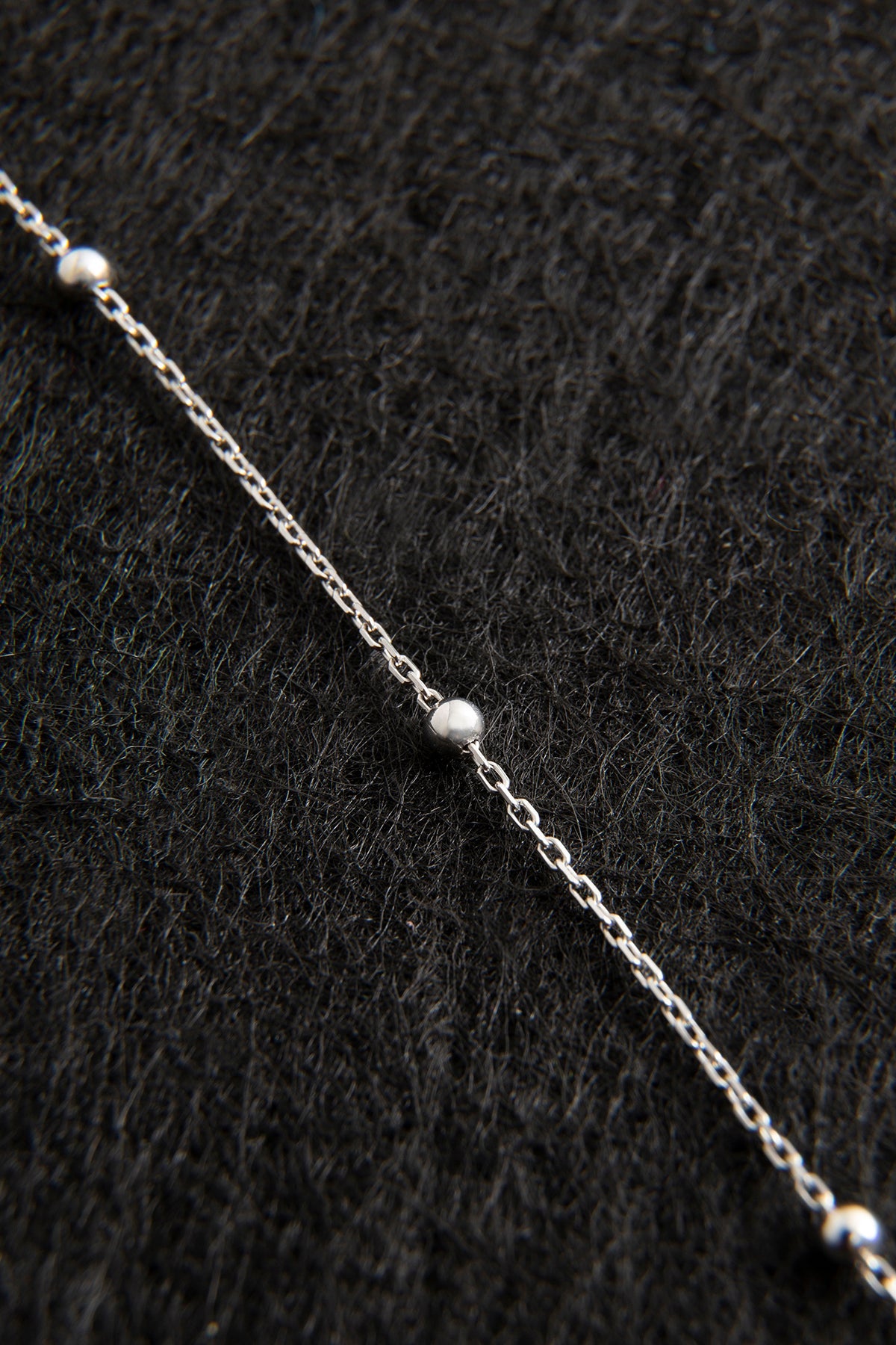 Bracelet en chaîne à boules en argent sterling 925 pour femmes ,vente en gros