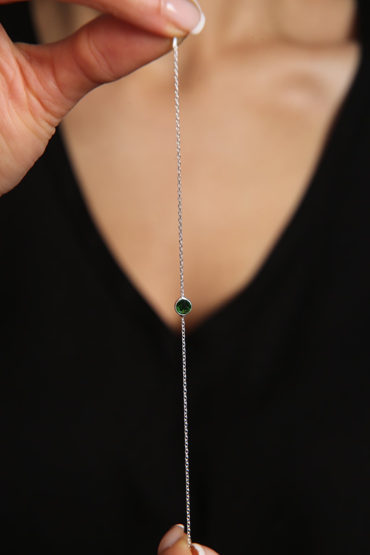 Wholesale Women's 925 Sterling Silver Solitaire Bracelet