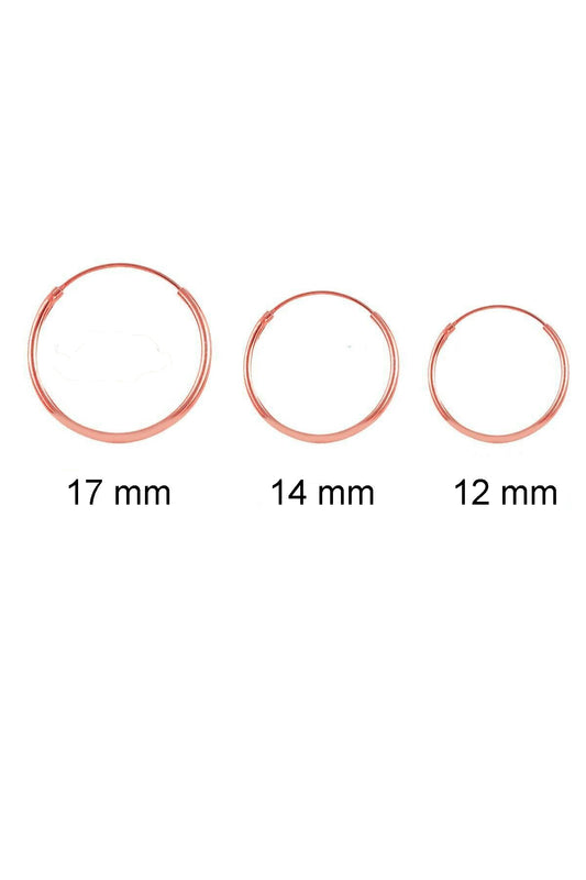 Wholesale Women's 925 Sterling Silver Hoop Earrings