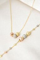 Wholesale Women's 3-Color Dorica Cluster 925 Sterling Silver Set