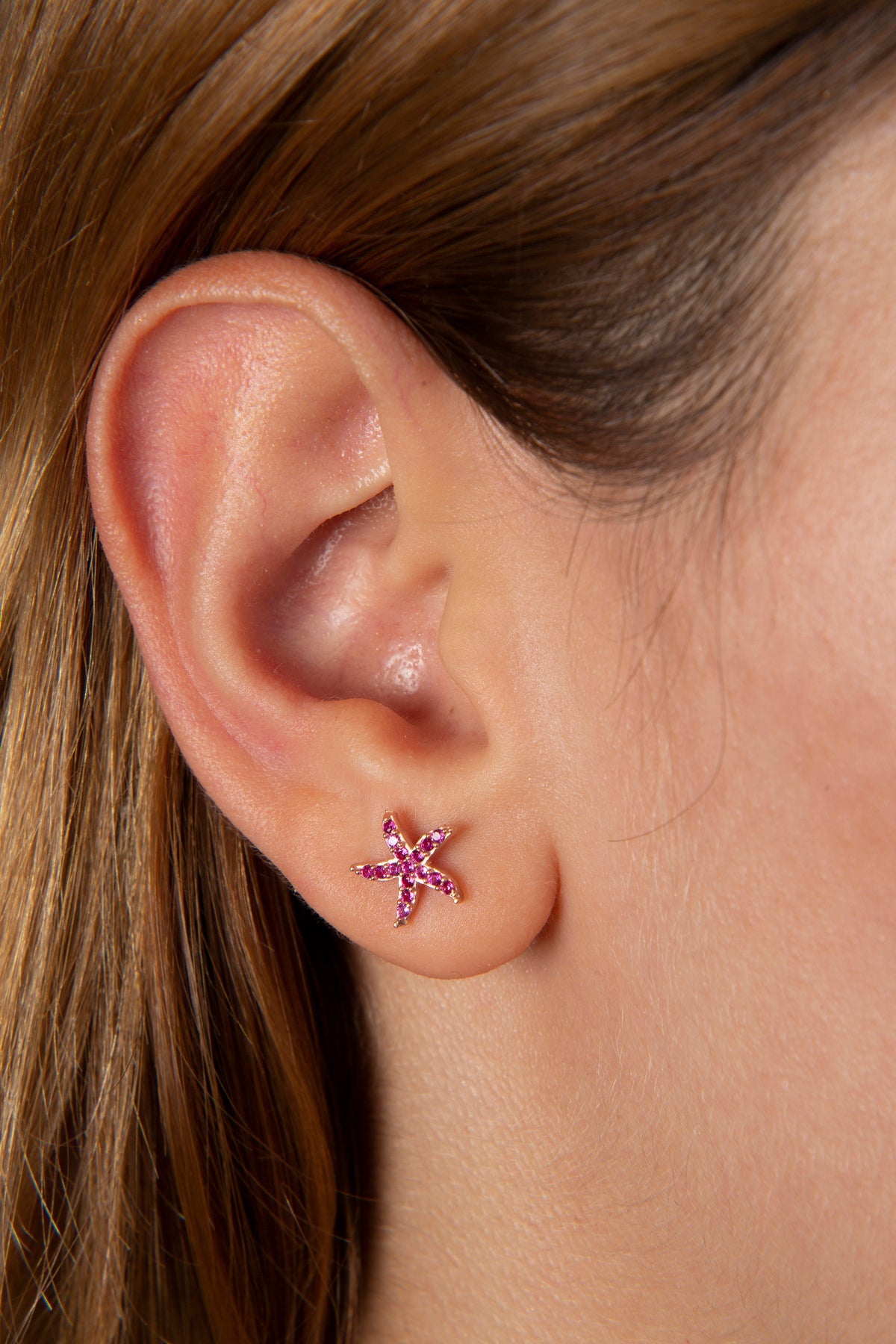 Wholesale Women's 925 Sterling Silver Star Earrings