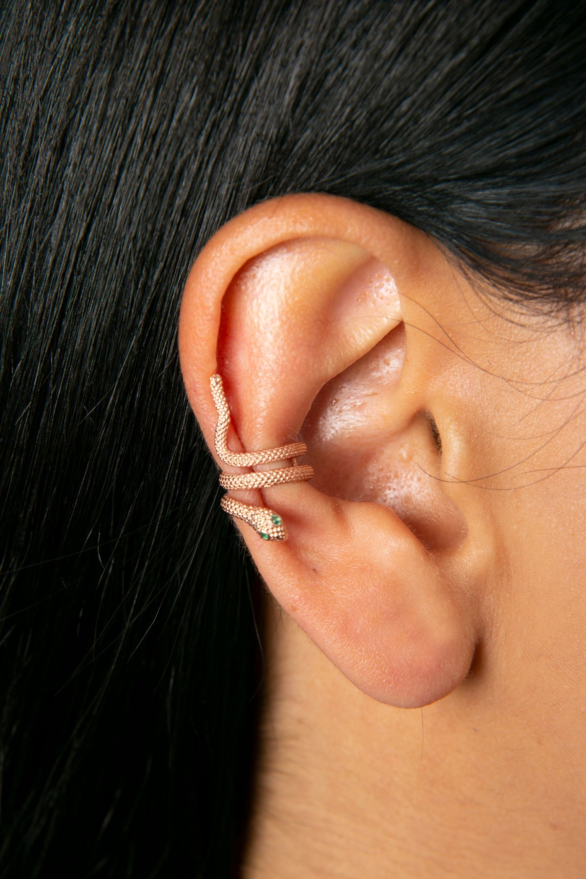 Wholesale Women's 925 Sterling Silver Snake Design Cartilage Earring