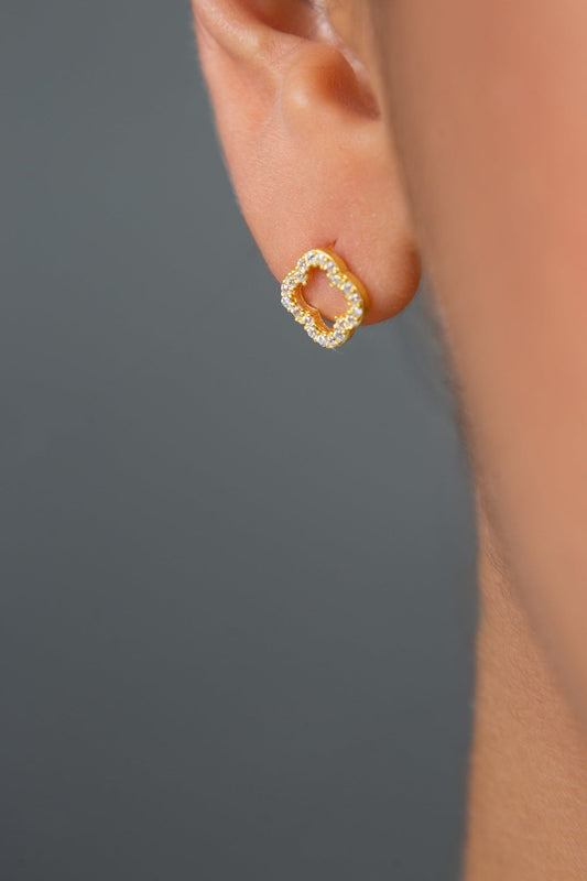 Wholesale  Women's 925 Sterling Silver Flower Earrings