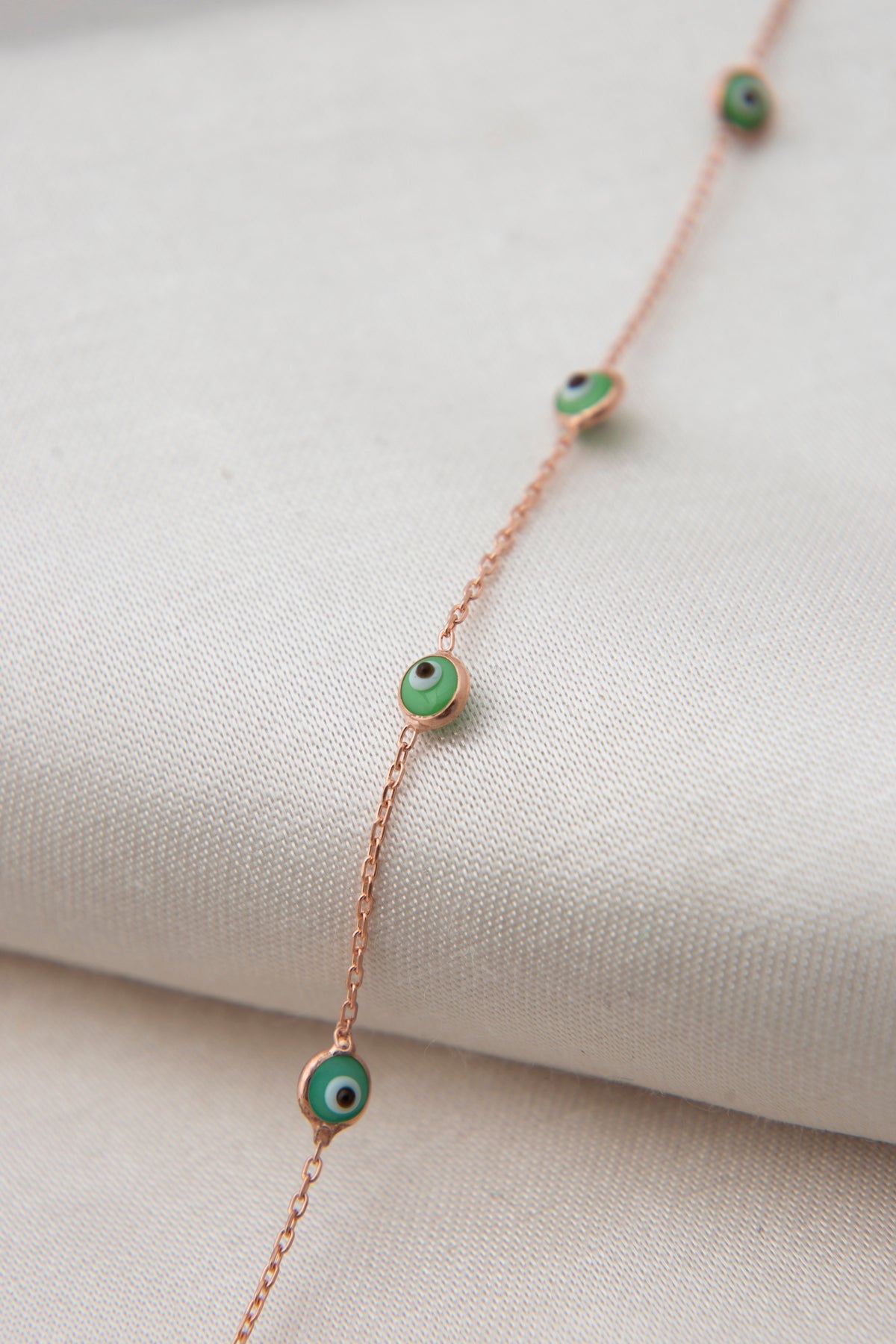 Wholesale Women's Evil Eye Model 925 Sterling Silver Bracelet